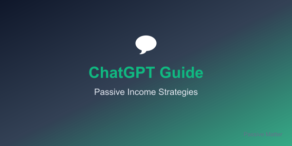 ChatGPT for Passive Income Guide Cover